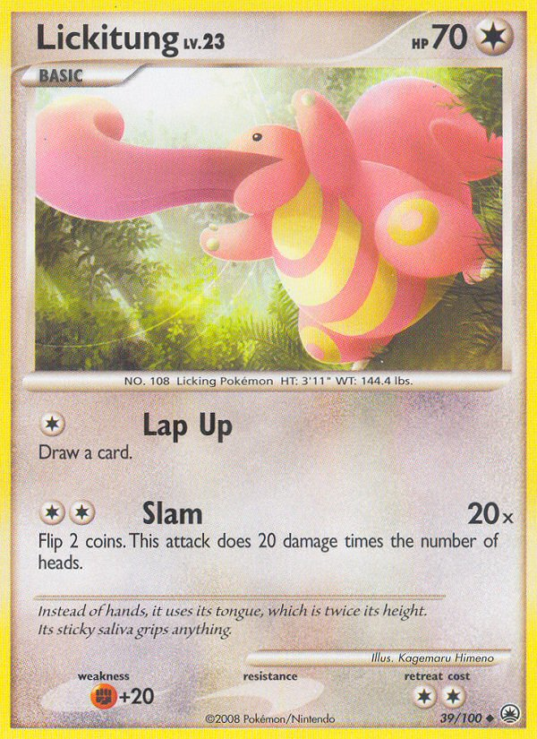 Lickitung (English)