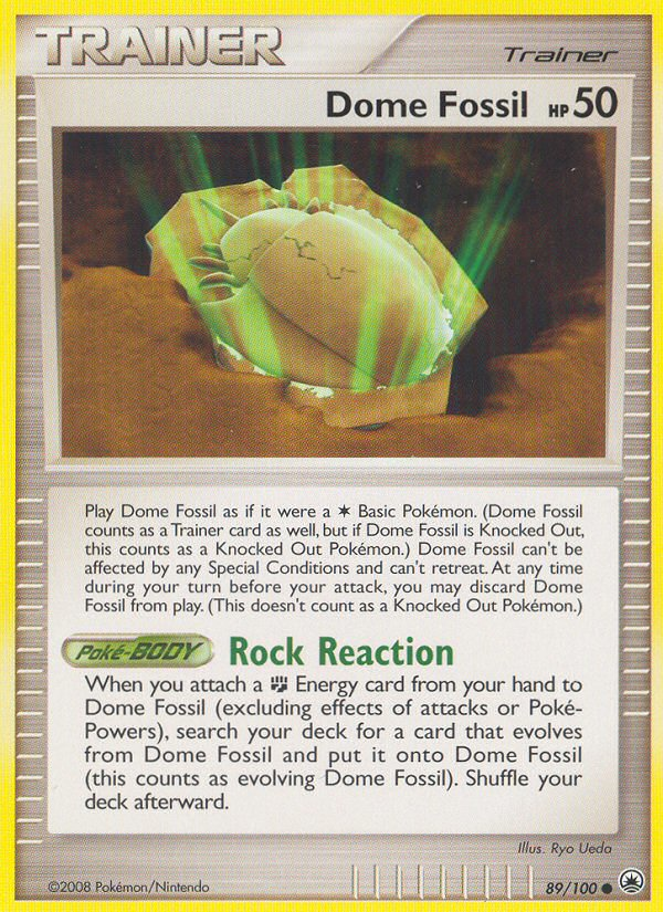 Dome Fossil (English)