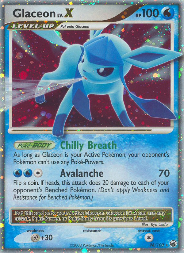 Glaceon LV.X (English)