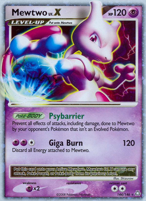 Mewtwo LV.X (English)