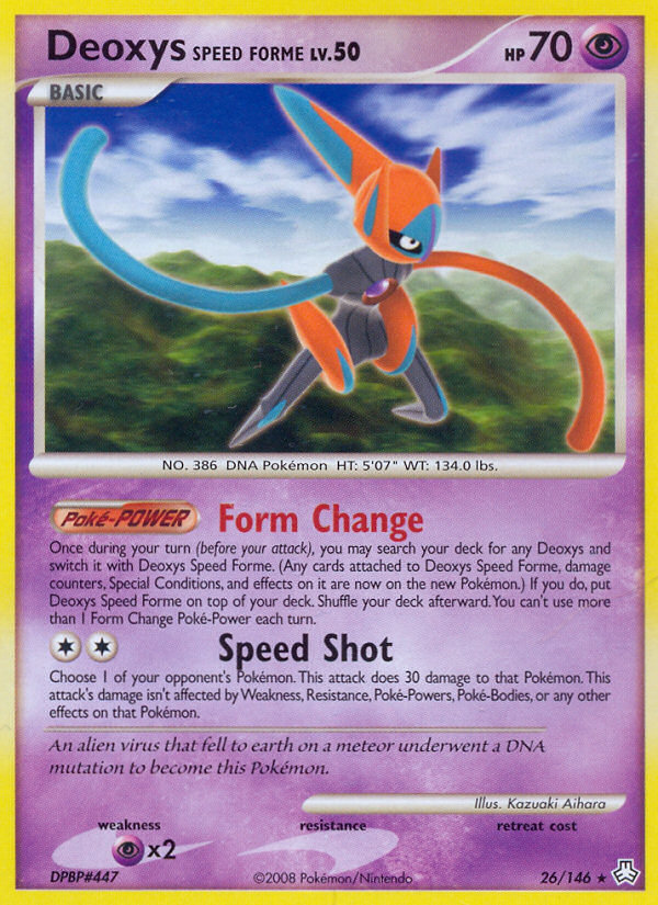 Deoxys Speed Forme (English)