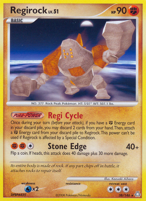 Regirock (English)