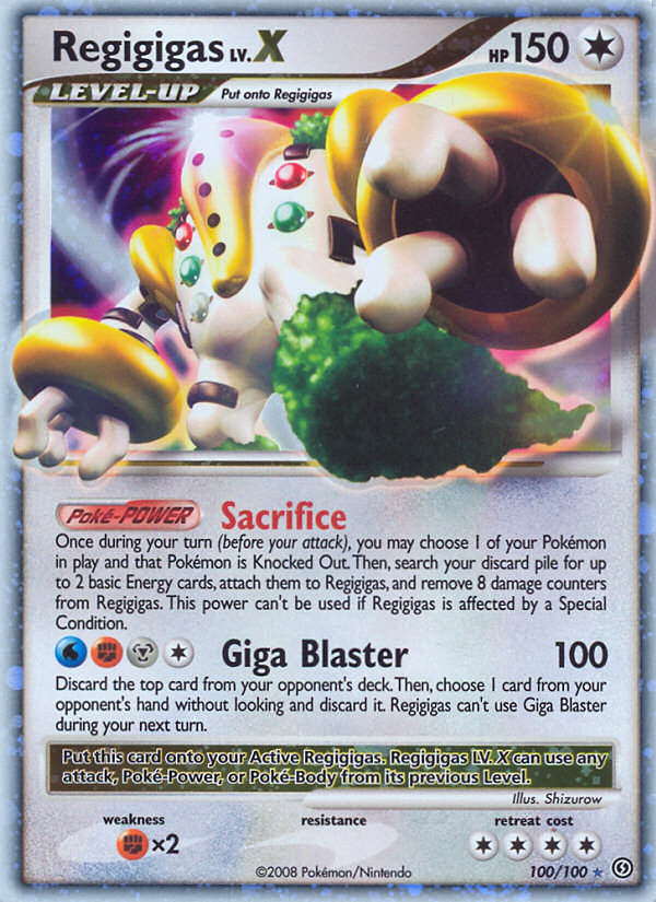 Regigigas LV.X (English)