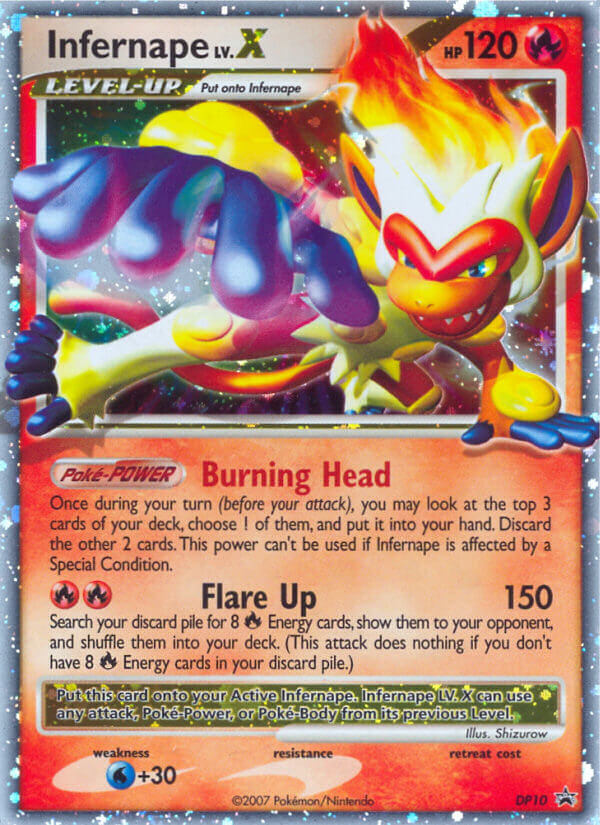 Infernape LV.X (English)