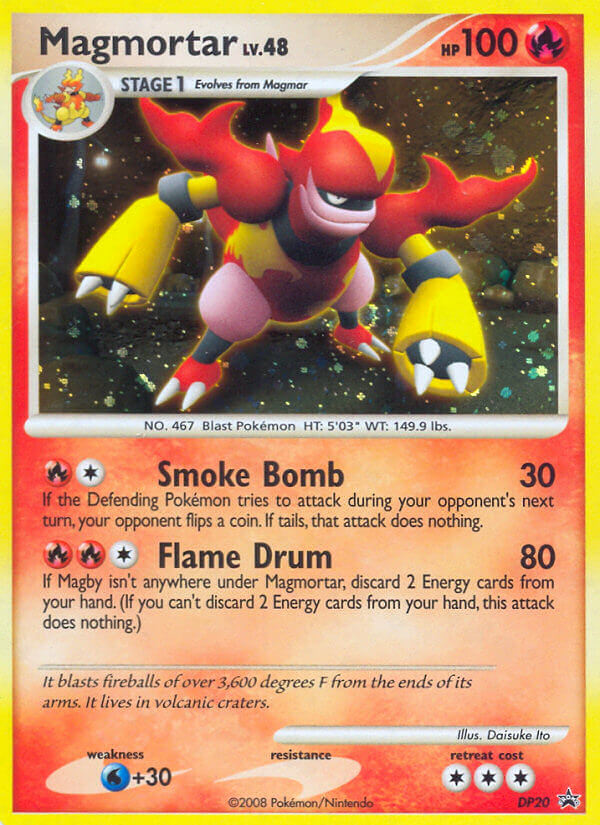Magmortar (English)