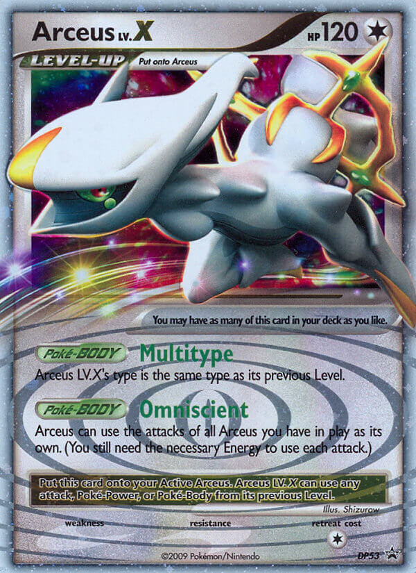 Arceus LV.X (English)