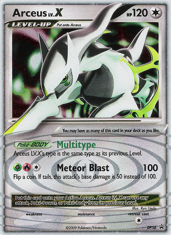 Arceus LV.X (English)
