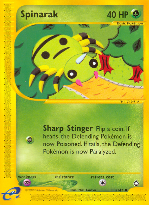 Spinarak (English)
