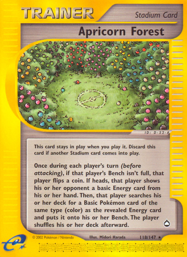 Apricorn Forest (English)