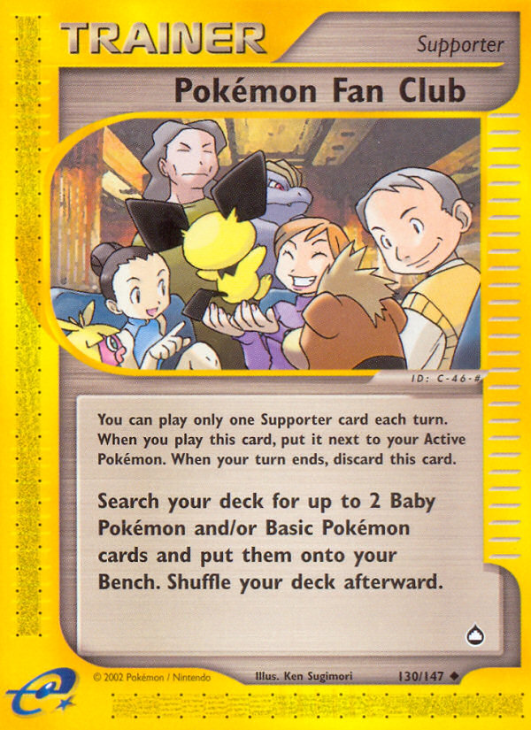 Pokémon Fan Club (English)