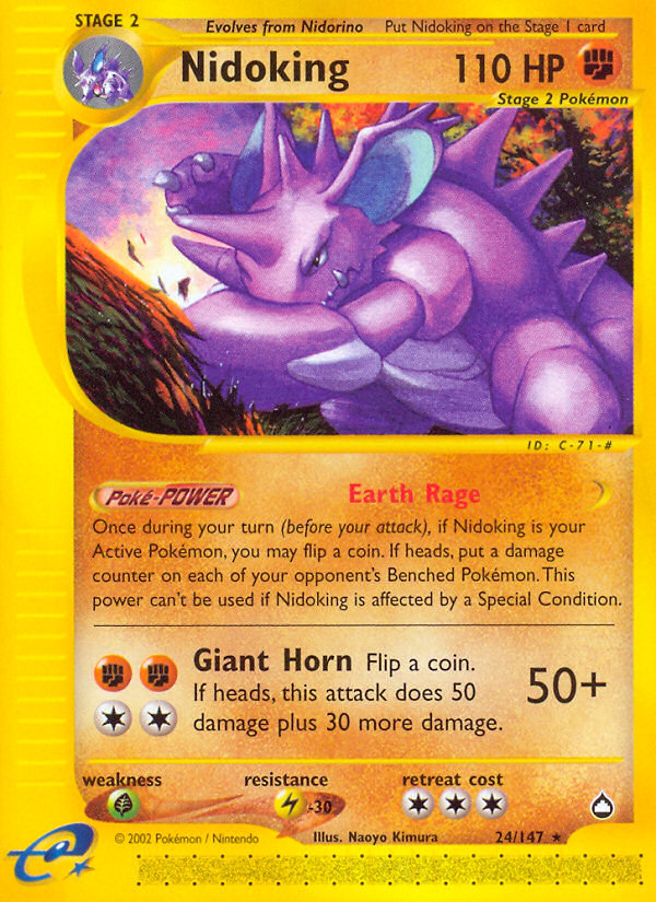 Nidoking (English)