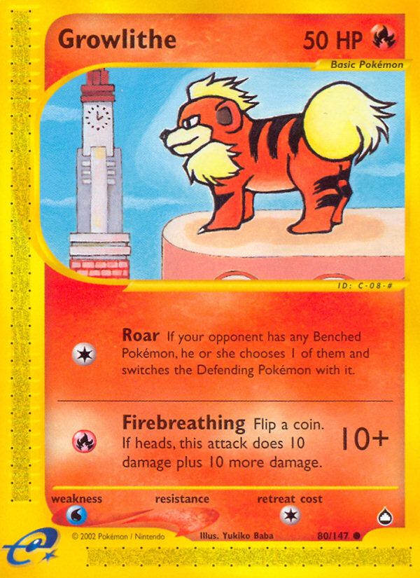 Growlithe (English)