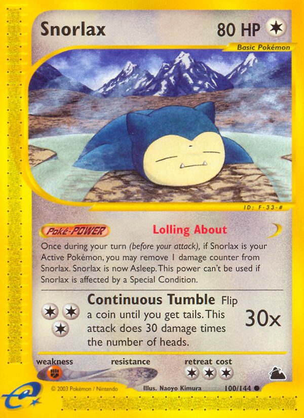 Snorlax (English)