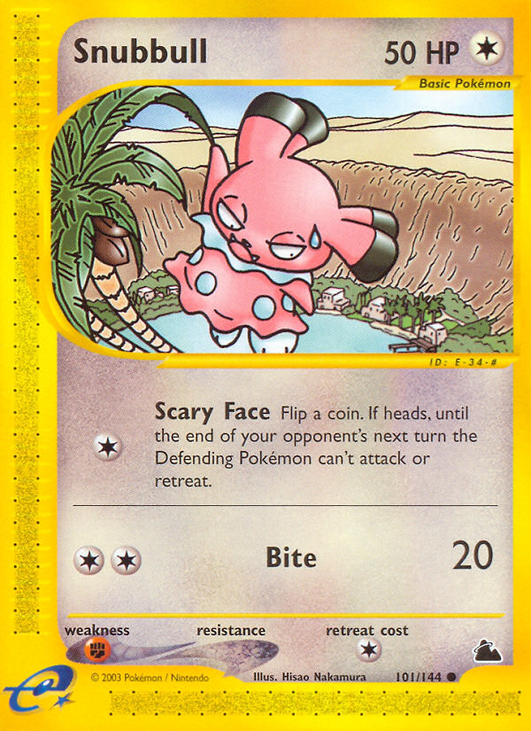Snubbull (English)
