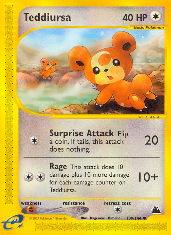 Teddiursa (English)