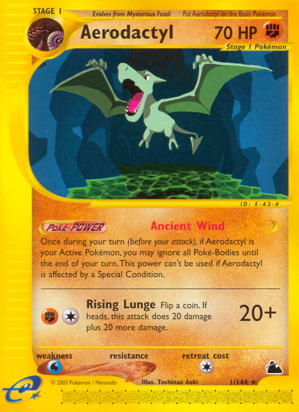 Aerodactyl (English)