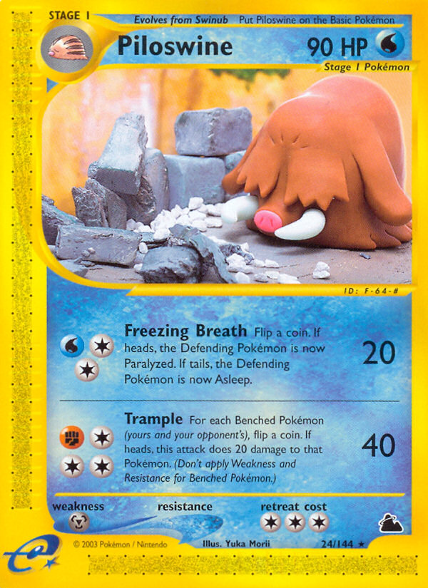 Piloswine (English)