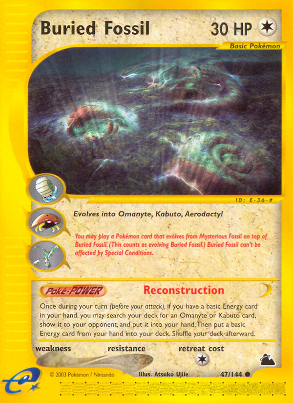 Buried Fossil (English)