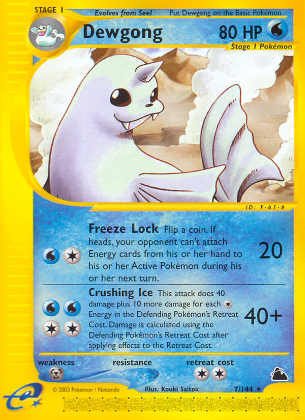 Dewgong (English)