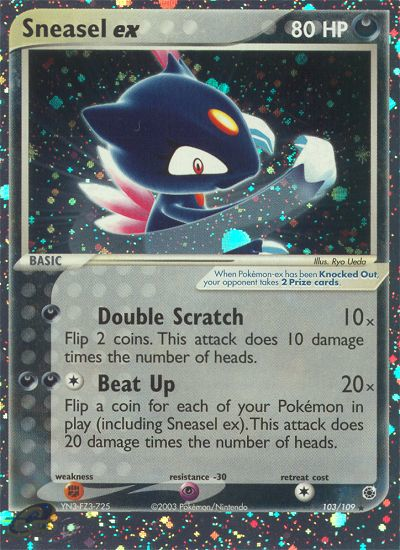 Sneasel ex (English)