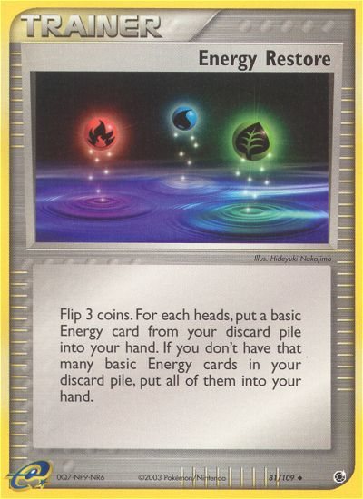 Energy Restore (English)