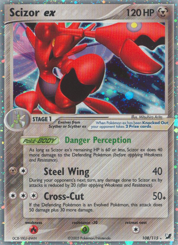 Scizor ex (English)