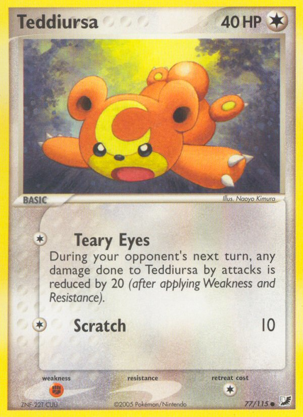 Teddiursa (English)