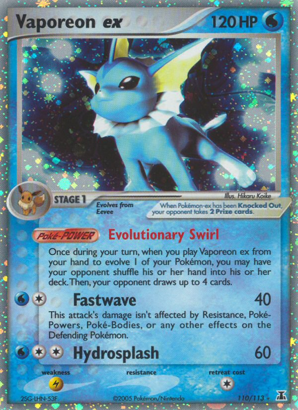 Vaporeon ex (English)