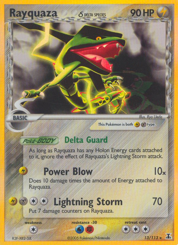 Rayquaza δ (English)