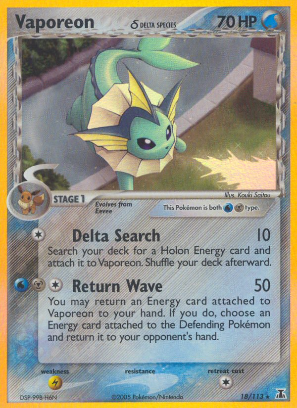 Vaporeon δ (English)