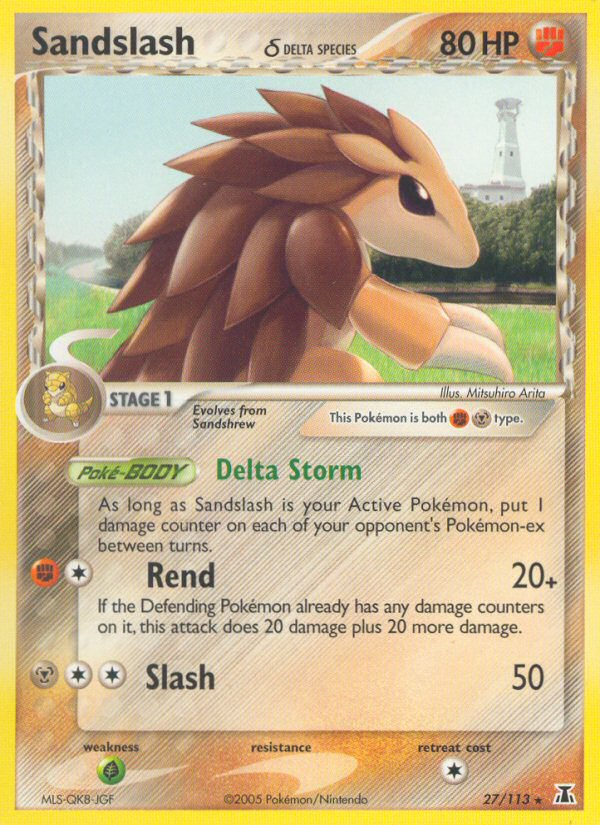 Sandslash δ (English)
