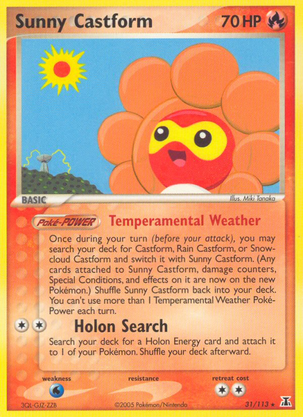 Sunny Castform (English)