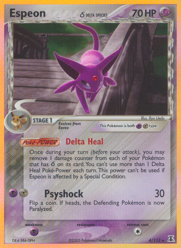 Espeon δ (English)