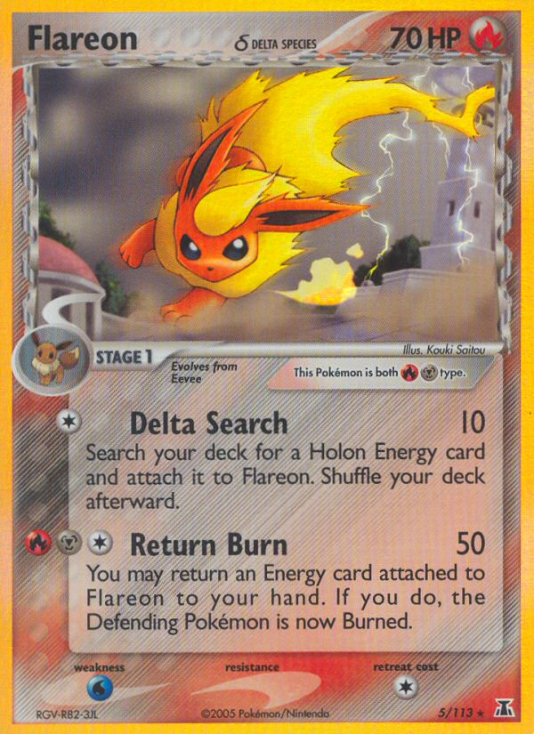 Flareon δ (English)