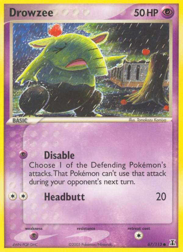 Drowzee (English)