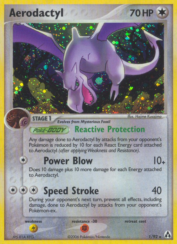 Aerodactyl (English)