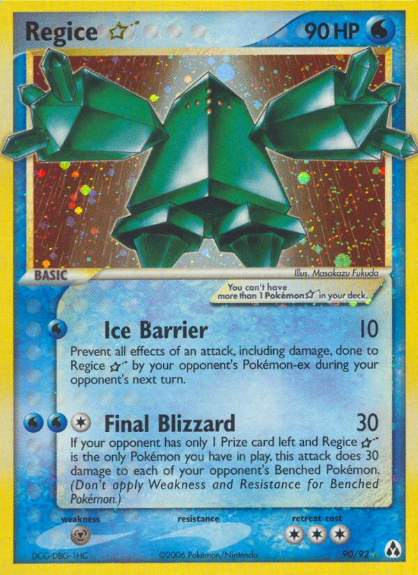 Regice ★ (English)
