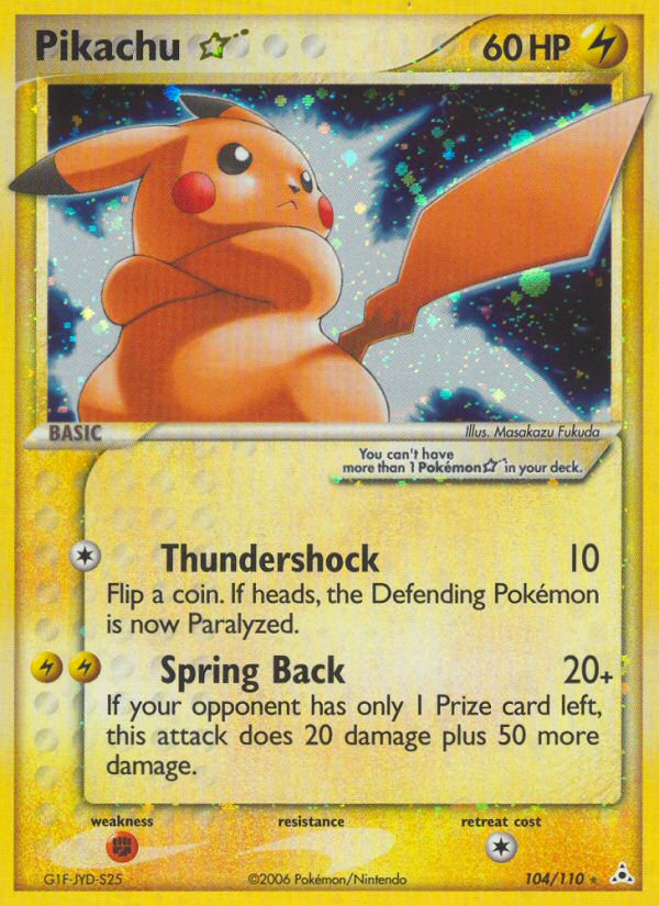 Pikachu ★ (English)