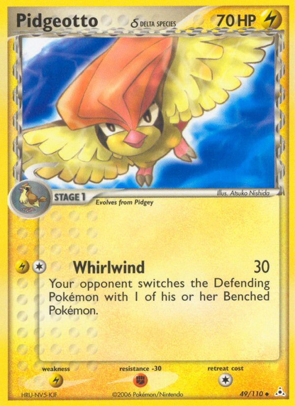 Pidgeotto δ (English)