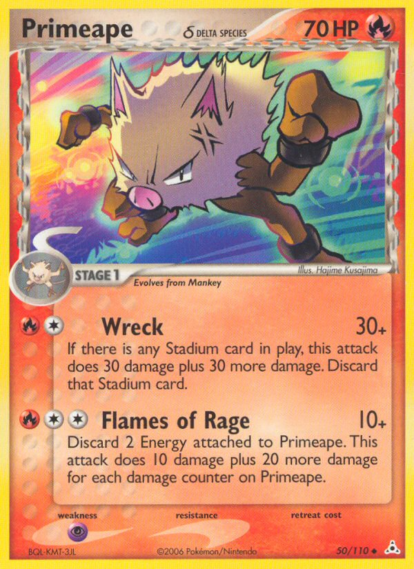 Primeape δ (English)