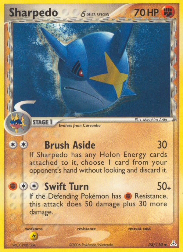 Sharpedo δ (English)