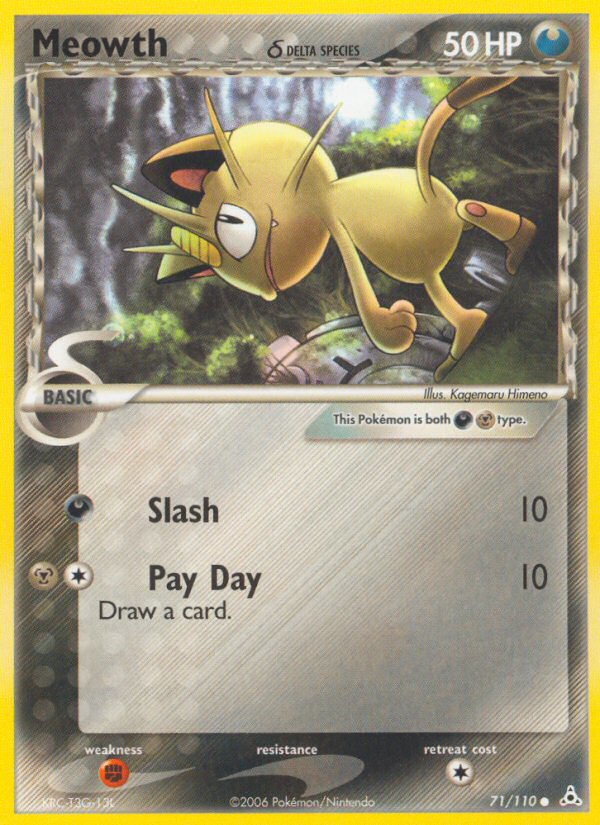 Meowth δ (English)