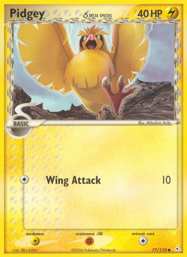 Pidgey δ (English)