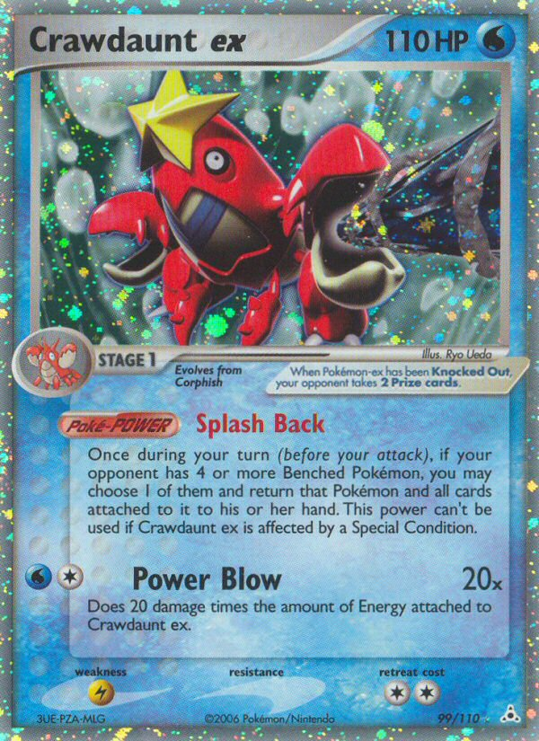 Crawdaunt ex (English)