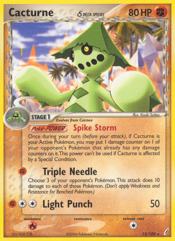 Cacturne δ (English)