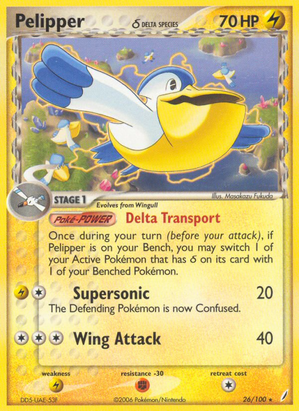 Pelipper δ (English)