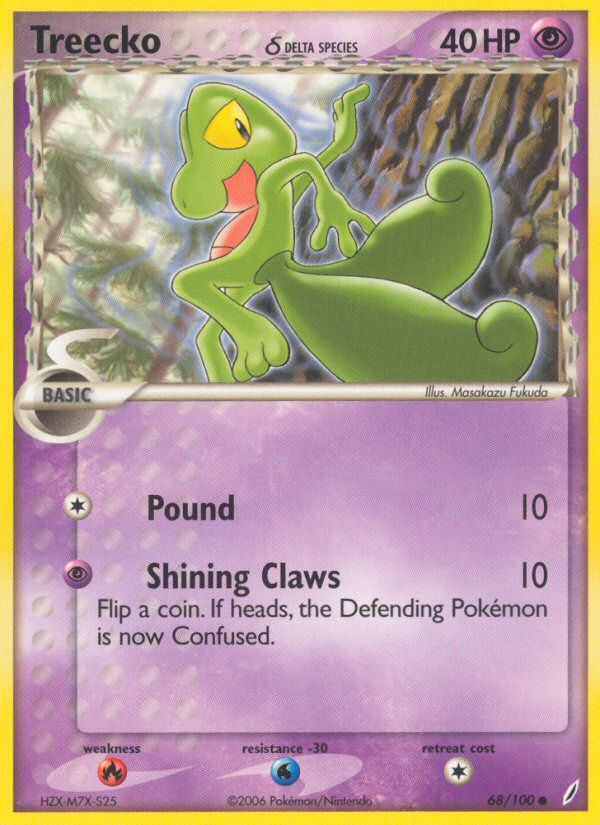 Treecko δ (English)