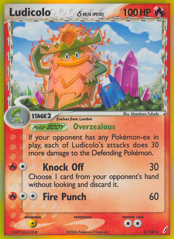 Ludicolo δ (English)