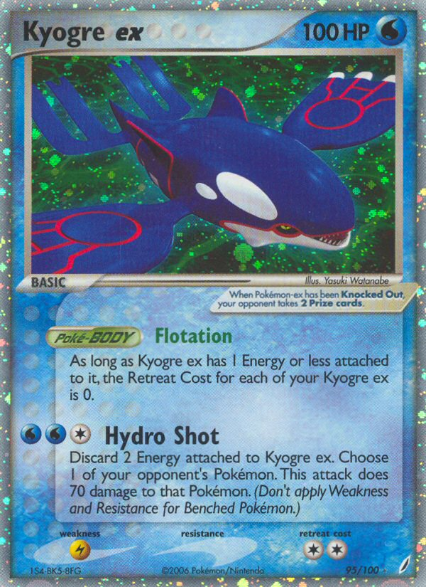 Kyogre ex (English)
