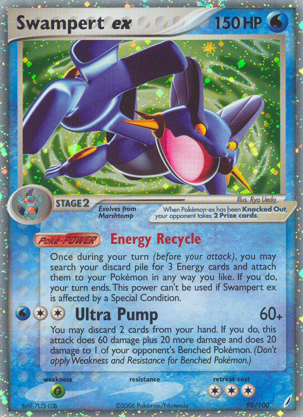 Swampert ex (English)